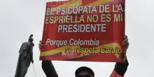 Colombia, proteste dell'opposizione contro l'insediamento di De la Espriella
