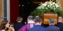 I funerali di Luigi Cavallari, marito della ministra Roccella