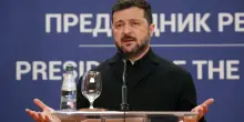 Zelensky a Belgrado, l'Ucraina non ha pi&ugrave; centrali elettriche intatte
