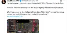 Paura a Times Square: donna accoltella due persone, una &egrave; morta
