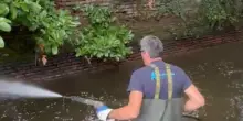 Tolte le barriere in Darsena a Milano, sul Naviglio navigazione ancora vietata