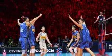 Pallavolo: Europei; Italia-Grecia 3-0