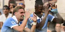 La Lazio vola, Moreira entra e con una doppietta salva il Milan