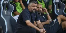 Gattuso 'bene un punto, ma non diciamo che l'Europa &egrave; obiettivo della Lazio'