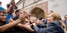 Meloni, non mi alleo con chi vota contro il sostegno all'Ucraina