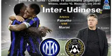 Serie A: luned&igrave; alle 20,45 in campo Inter-Udinese DIRETTA