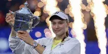 Us Open: Rybakina nuova regina di New York, 'sar&agrave; diverso svegliarmi da n.1'
