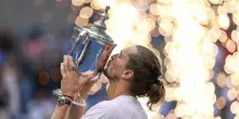 Us Open: si infrange in finale il sogno di Shelton, vince Zverev