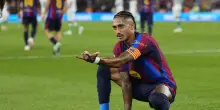 Liga: tripletta di Raphinha, il Barcellona ribalta il Siviglia e consolida la vetta