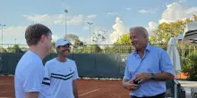 Al Parioli sorpresa Cobolli durante la partita dell'ambasciatore britannico in Italia