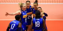 Eurovolley: 3-1 alla Svezia, le azzurre sono in semifinale