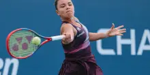Us Open: Paolini, "una giornata difficile ma sono tornata a competere"