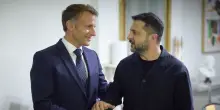 Zelensky vede Macron all'Onu, 'parlato di difesa aerea e aiuti per inverno'