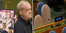 Pezeshkian: 'L'Iran &egrave; vittima di terrorismo'. La delegazione Usa lascia l'assemblea