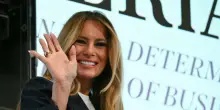 Melania Trump suona la campana di apertura a Wall Street e lancia Imperia