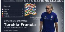 Nations League: Siebert l'arbitro di Italia-Belgio