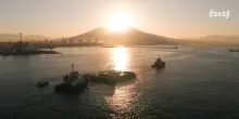 America's Cup: sul Lungomare Caracciolo arriva il pontone realizzato da Sport e Salute