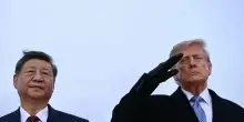 Stretta di mano tra Trump e Xi, al via la visita del leader cinese in Usa