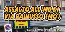 Razzia di gruppo in un market a Modena, denunciati dieci giovani