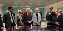 La visita di Mattarella all'Inoc nella Giornata della ricerca sul cancro