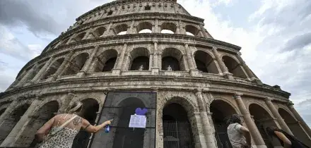 Giuli: "Il Colosseo domani riaprir&agrave;, coesi per sicurezza e giustizia"