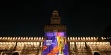 EuroVolley: il Castello Sforzesco di Milano diventa un'installazione