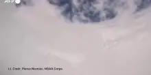 L&rsquo;"Hurricane Hunter" nell'occhio dell'uragano Polo sull'Oceano Pacifico