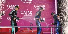 F1, Russell vince a Baku davanti a Verstappen, Antonelli quinto