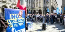 S&igrave; Tav, 'oggi in piazza per dire no alla violenza'