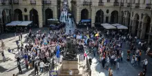 S&igrave; Tav, in piazza in circa 200, manifestazione terminata