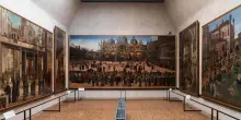 A Venezia restaurati tre teleri del Ciclo dei miracoli della Vera Croce