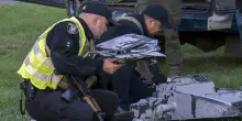 Drone russo colpisce una scuola a Kiev, strage sfiorata, illesi i bambini