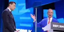 Farage e Bardella firmano intesa anti-migranti al congresso di Reform
