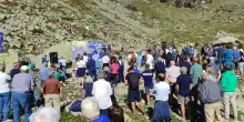 La Lega ai piedi del Monviso, 'Bossi la nostra storia, il nostro futuro'
