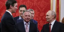 Il Cremlino:&nbsp; 'Putin sempre contento di incontrare Witkoff e Kushner'