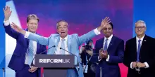 Sondaggio Gb, i consensi per il partito di Farage ai minimi dal 2024
