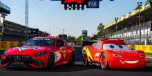 F1: Saetta McQueen compie un giro d'onore a Monza, la Safety Car si veste "Cars"