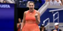 Us Open: Sabalenka ai quarti, battuta Townsend in due set