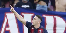 Serie A: Dovbyk la riacciuffa nel recupero, 2-2 tra Bologna e Sassuolo