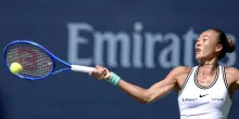 Us Open: Swiatek fuori agli ottavi, vince Zheng in due set