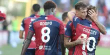 Serie A: Maldini di testa regala al Cagliari 3 punti, Lecce battuto 1-0