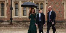 Il principe George al primo giorno di scuola a Eton, come William ed Harry