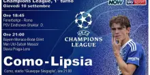 Champions League: Fabregas alla prima del Como, Kean pronto da titolare