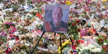 Zelensky e teste coronate ai funerali di Re Harald V di Norvegia