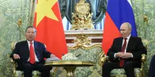 Il presidente del Vietnam To Lam incontra Putin a Mosca