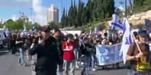 Israele, protesta a Gerusalemme contro il piano militare di Netanyahu
