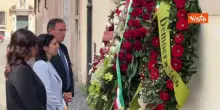Anniversario uccisione Aldo Moro, delegazione Pd con Schlein e Boccia in Via Caetani