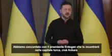 Zelensky: pronto a incontrare Putin, "faremo tutto il possibile"