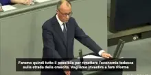 Merz annuncia: "Germania può tornare a essere locomotiva economica"