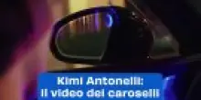 Kimi Antonelli: il video dei caroselli per il Bologna